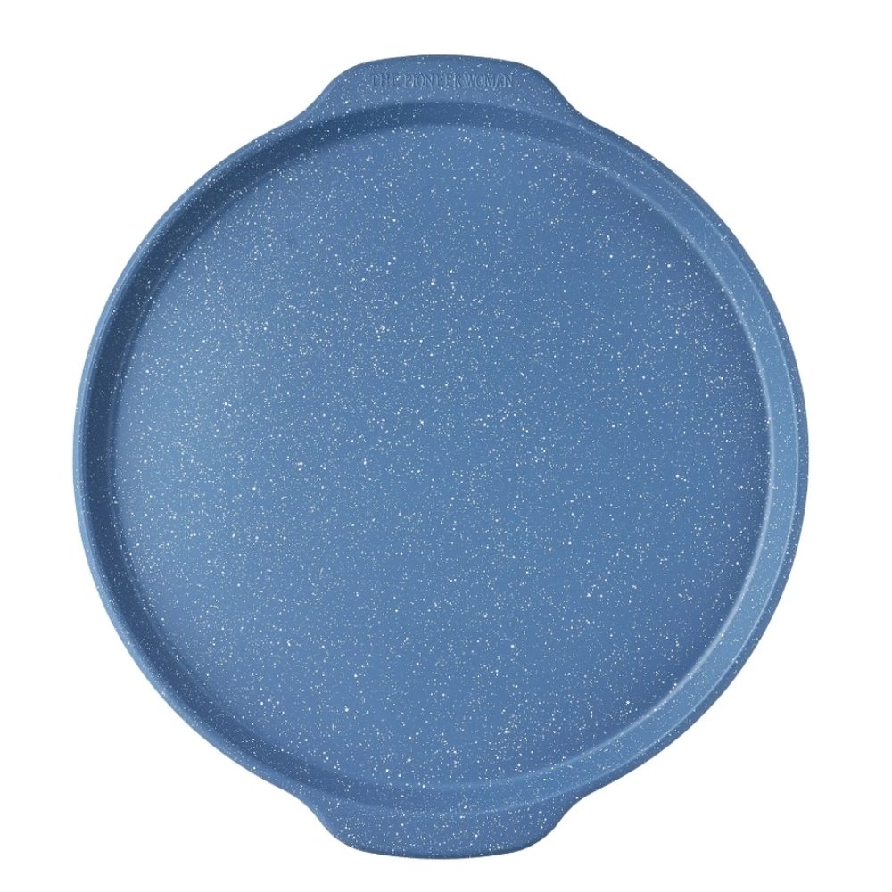 💜 New 2025 The Pioneer Woman Blue Speckled 16 Inch Pizza Pan